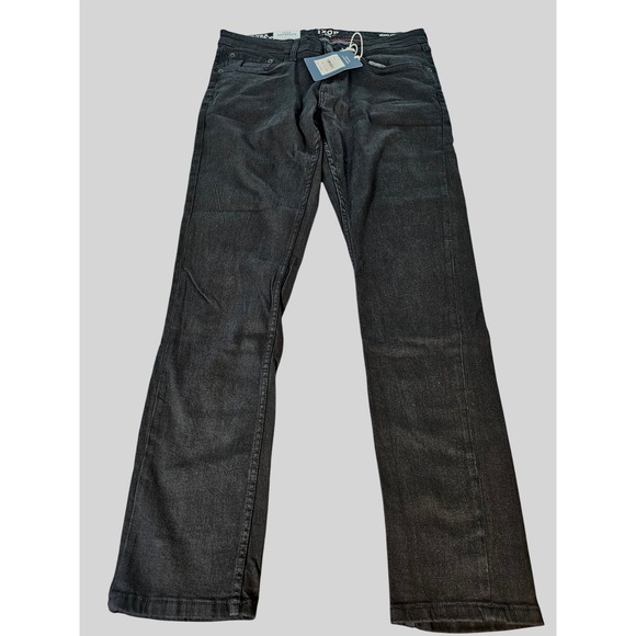 Izod Other - IZOD Slim Fit Jeans Mens 34x32 Jet Black NEW Ultra Softflex Sportflex IZ00JN22A